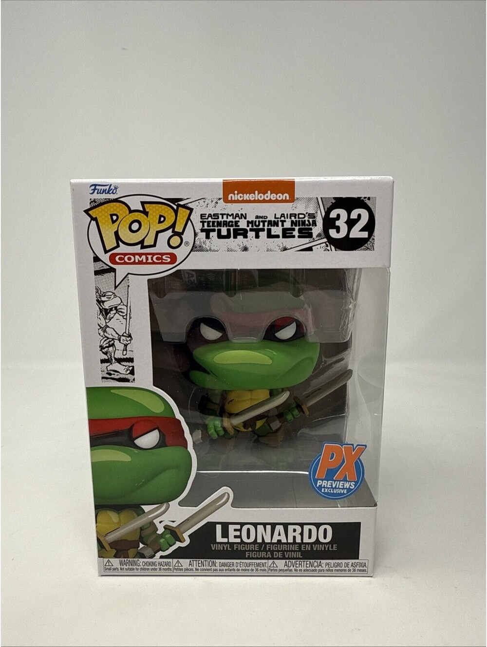 Funko POP! Teenage Mutant Ninja Turtles - Leonardo #32 Special Edition